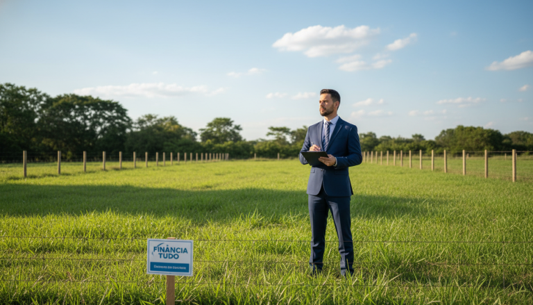 Terreno em garantia de empréstimo