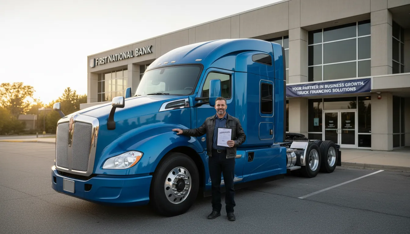 Vantagens do crédito usando caminhão como garantia