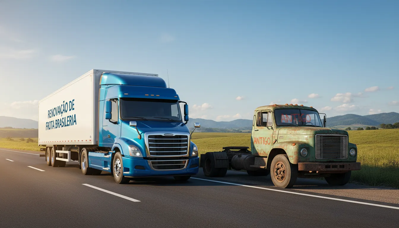 Crédito para renovação de frota de caminhões: como conseguir aprovação com juros menores