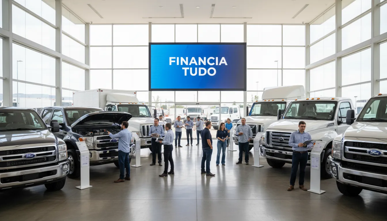 Financiamento de caminhão novo ou usado