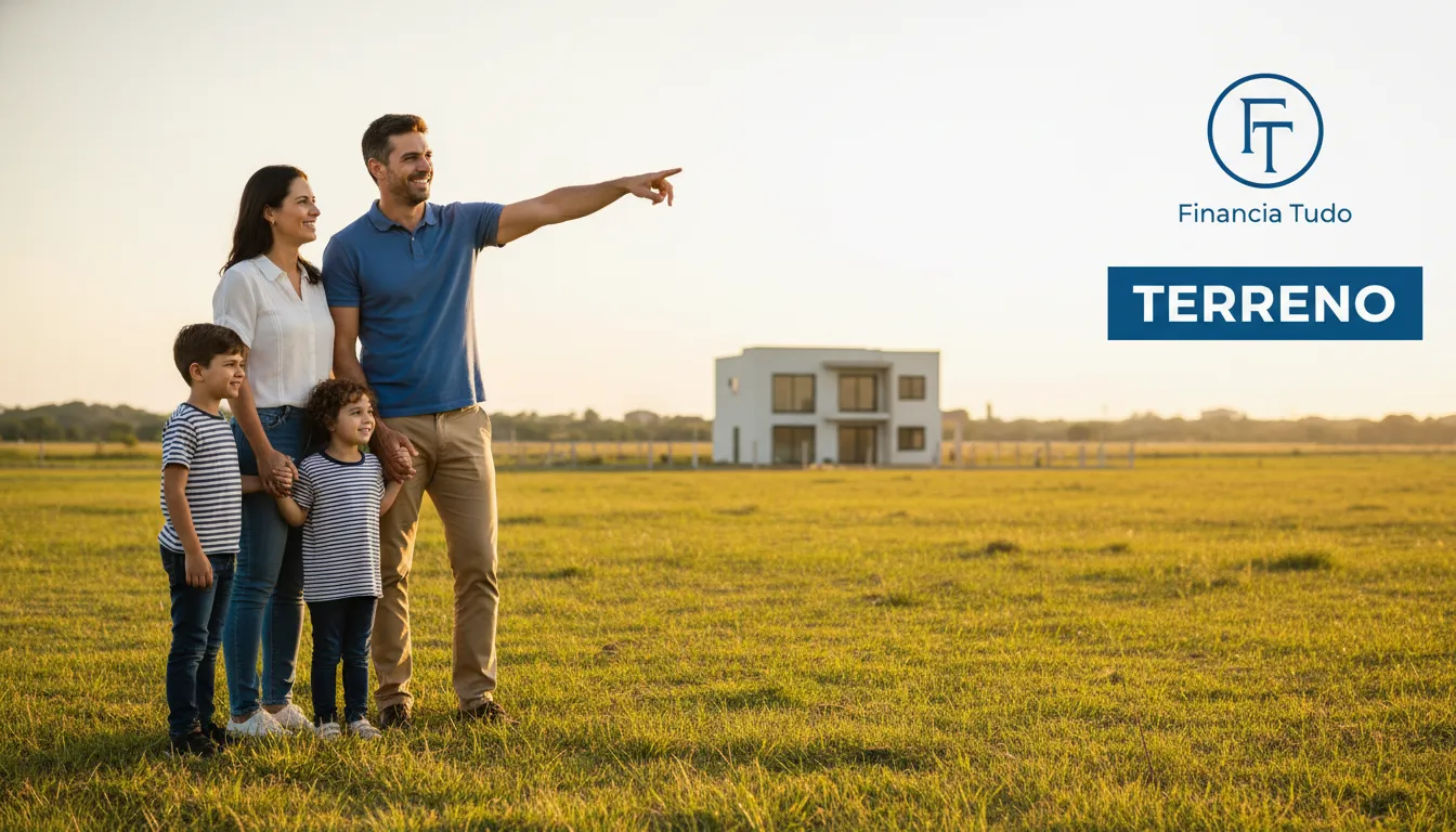 Quanto libera no empréstimo com terreno em garantia