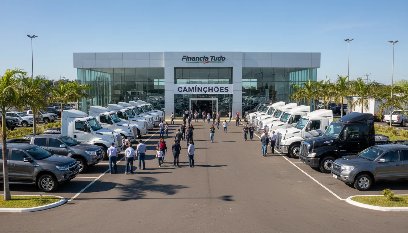 Diferença entre financiamento e leasing de caminhões