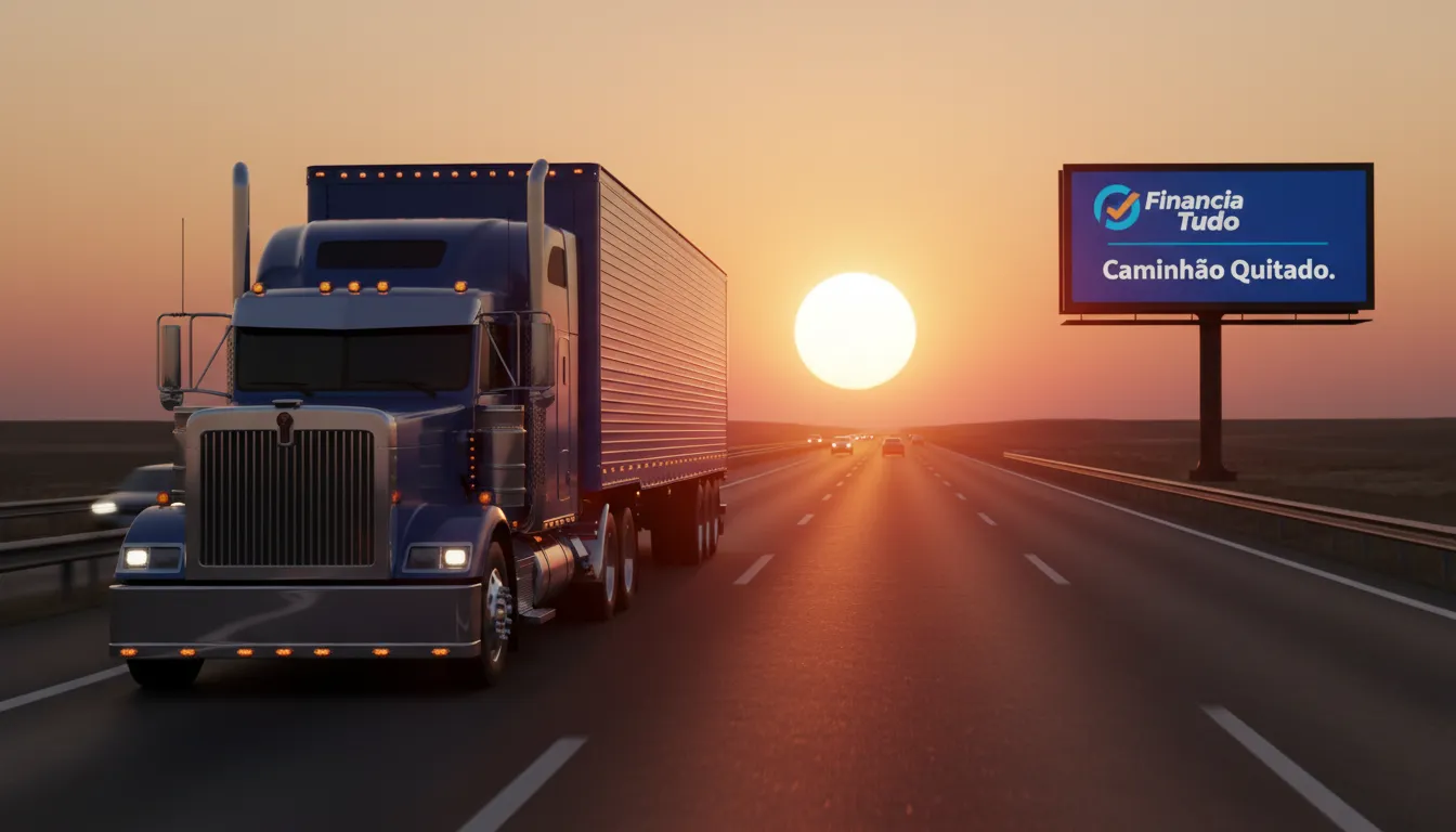 Caminhão Quitado: Como Transformar Seu Veículo em Dinheiro Sem Vender
