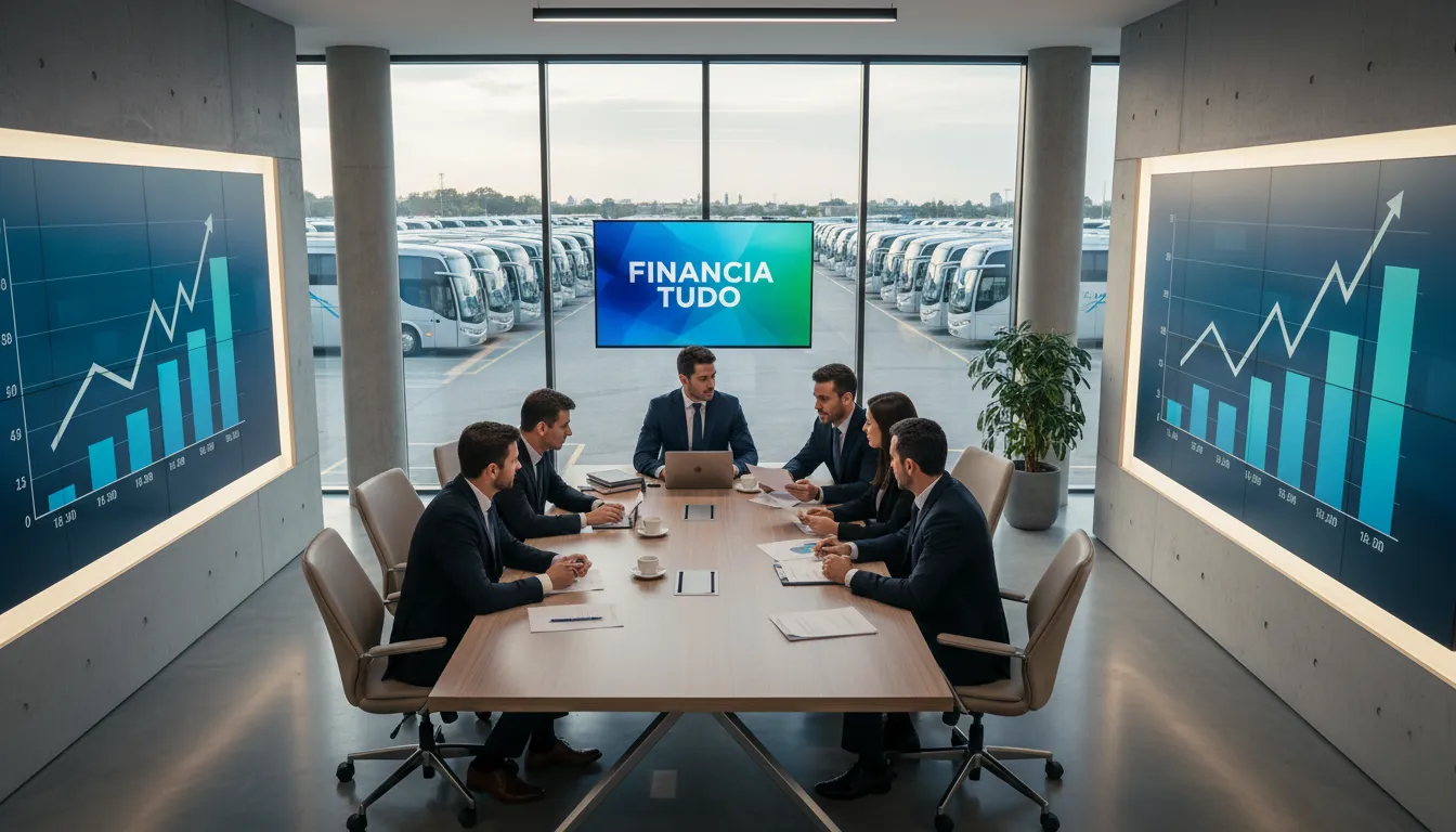 Financiamento de ônibus para empresas de transporte