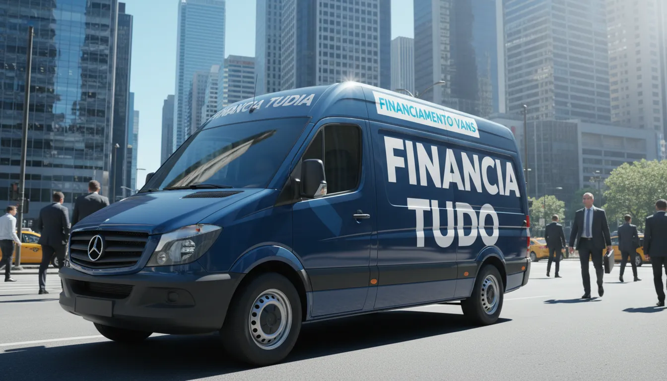 Taxas do financiamento de vans