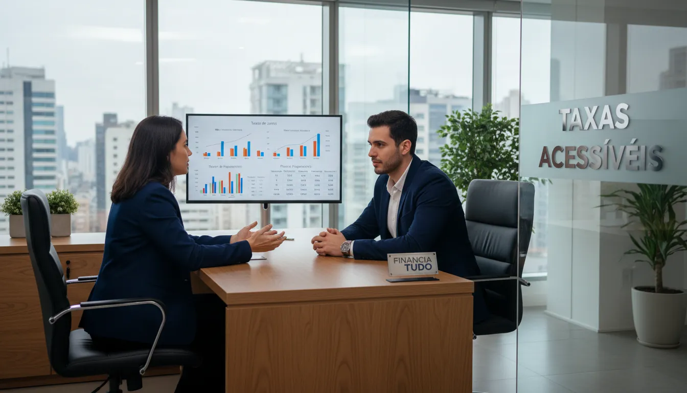 Taxas do empréstimo para término de obra