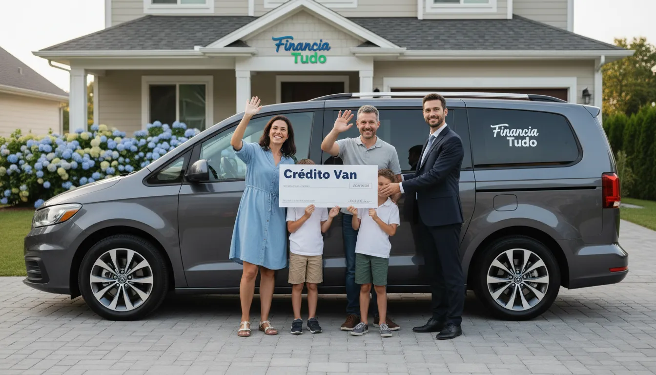 Quanto posso liberar usando van como garantia