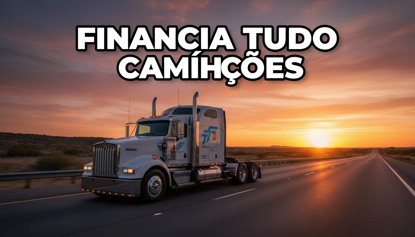 Entrada mínima no financiamento de caminhões