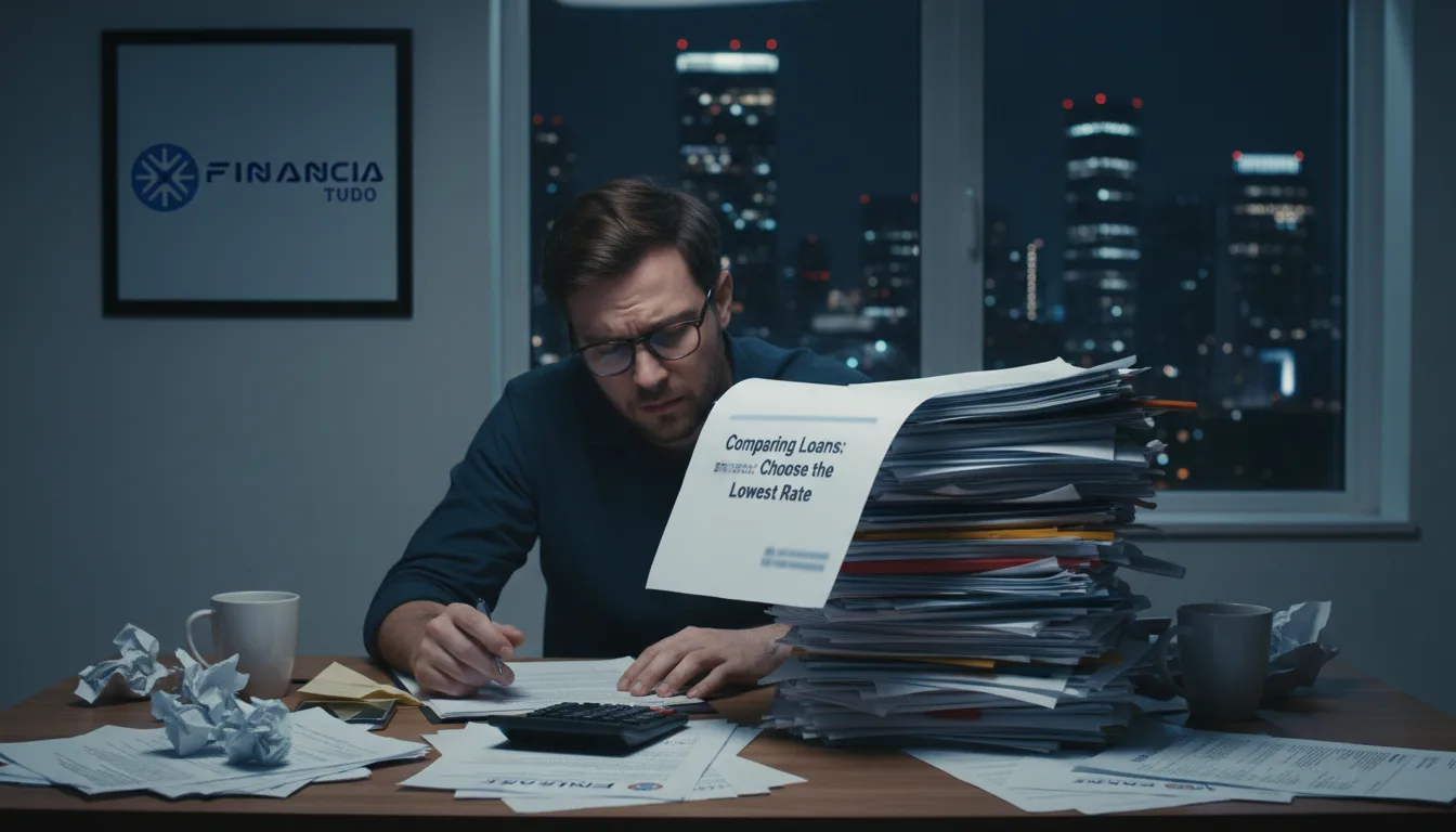 Comparar empréstimos: escolha a menor taxa