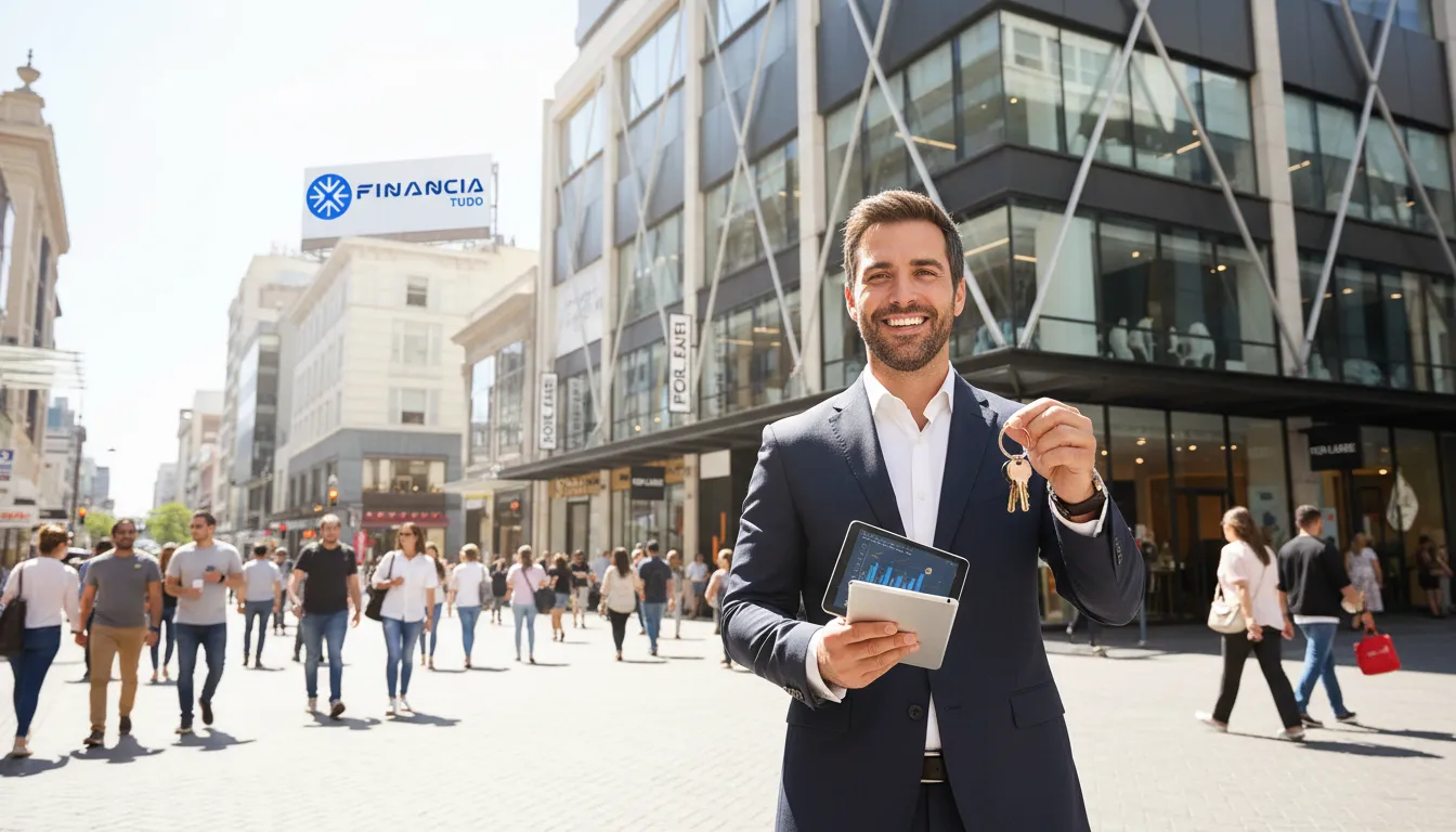 Entrada exigida no financiamento de imóvel comercial