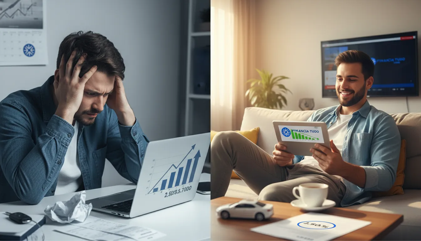 Vale a pena refinanciar um carro ainda financiado para reduzir juros ou obter crédito?