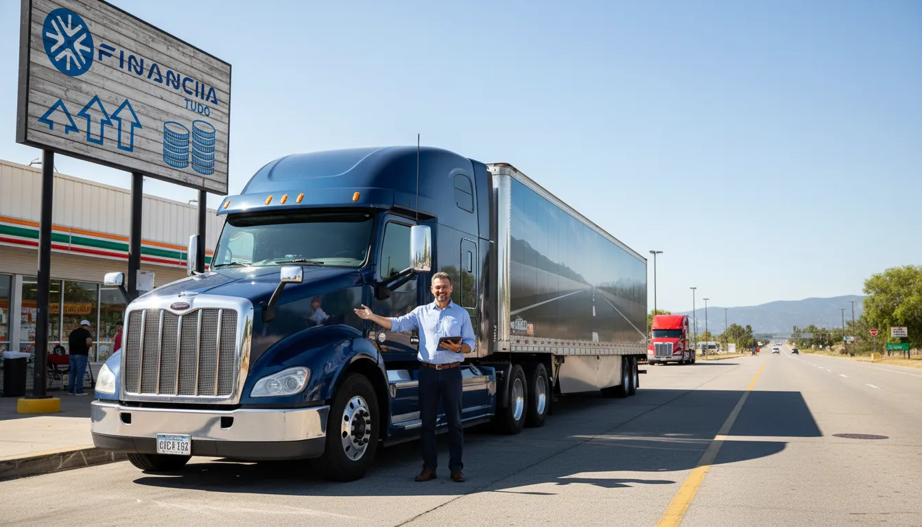 Refinanciamento de caminhão quitado ou financiado: qual opção libera mais crédito e melhores taxas