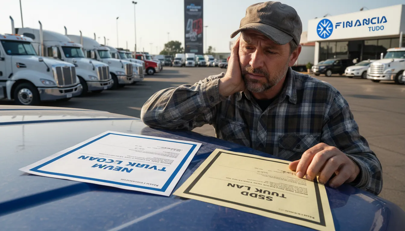 Caminhão Novo ou Usado: Qual Compensa Mais no Financiamento?