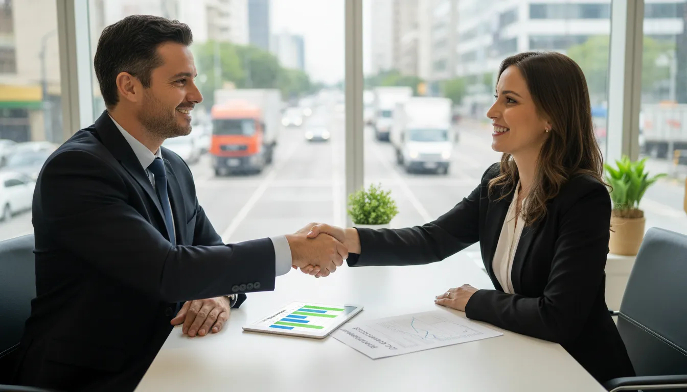 Como funciona o refinanciamento de caminhão para empresas