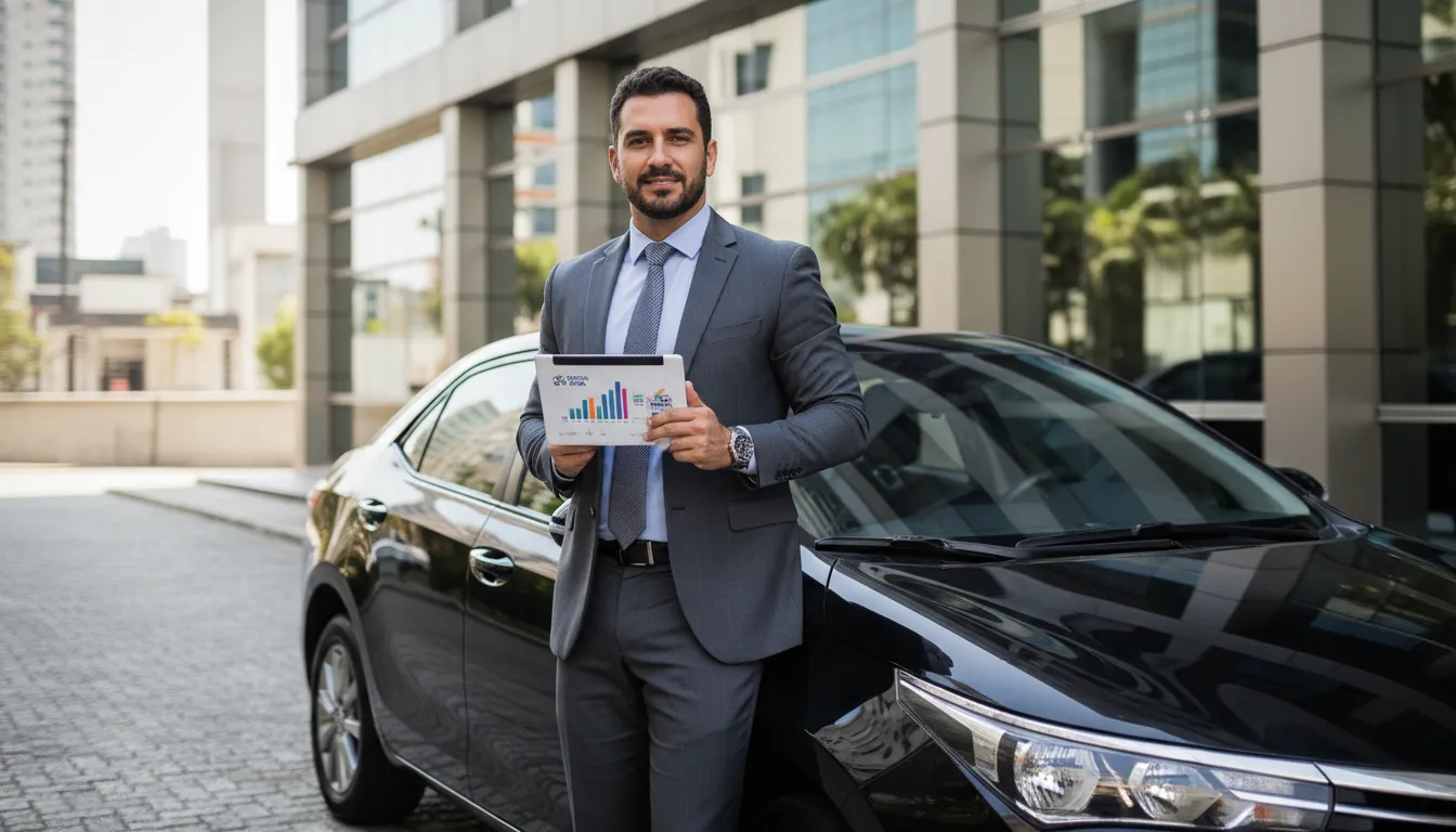 Como funciona o crédito com automóvel de uso profissional em garantia