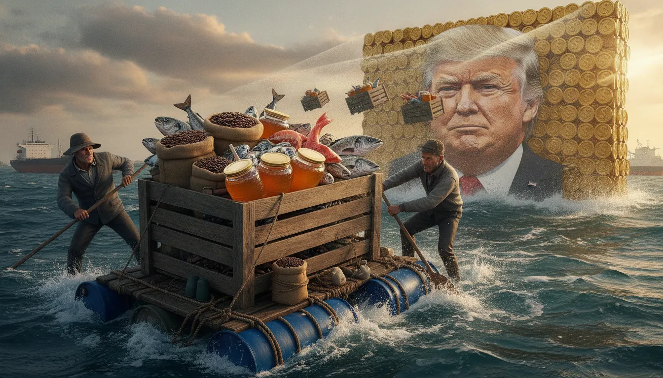 Tarifaço de Trump: veja como café, mel e pescado vão tentar escapar das novas taxas