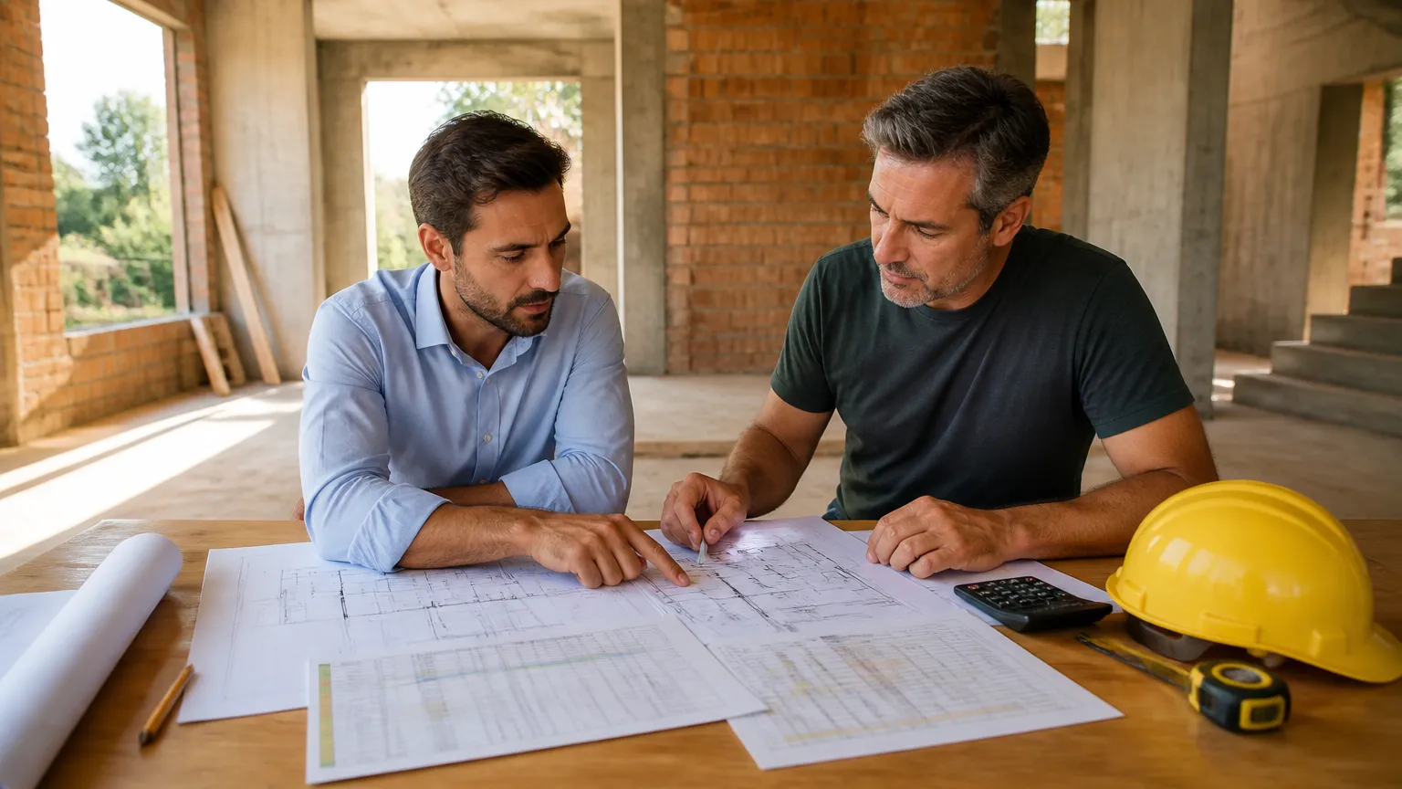 Como calcular quanto falta para terminar uma construção sem estourar o orçamento