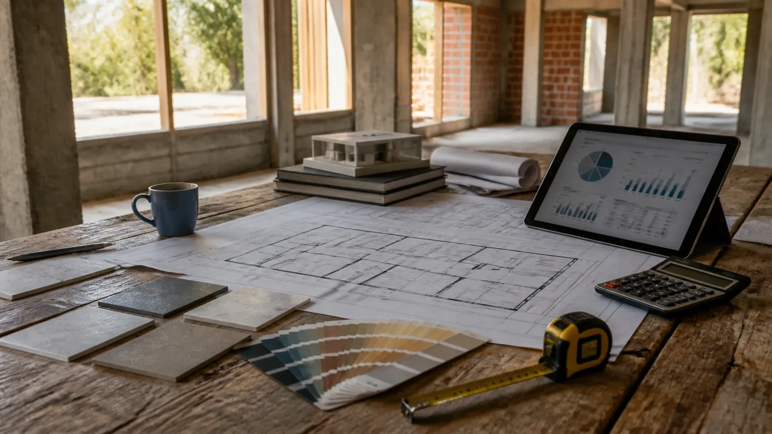 Como organizar o orçamento de uma obra antes de começar a etapa final da construção