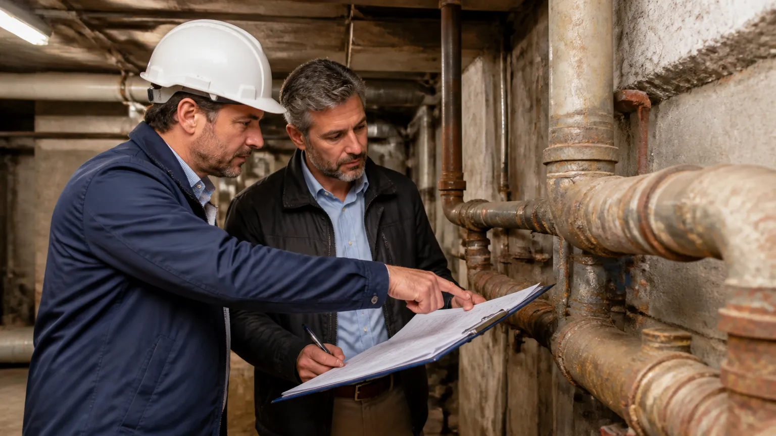Como financiar a substituição de tubulações antigas em edifícios residenciais